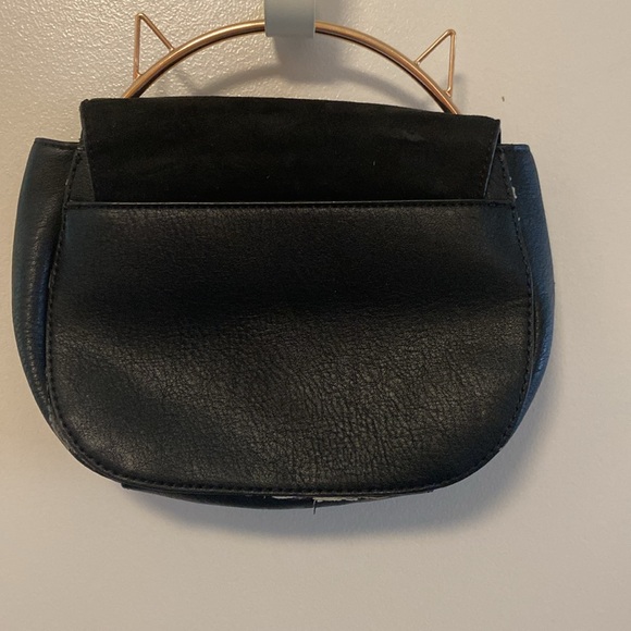 L C Lauren Conrad bag black cat - Picture 2 of 7